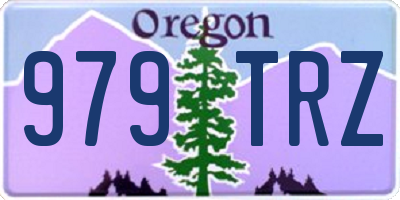 OR license plate 979TRZ