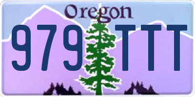 OR license plate 979TTT
