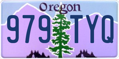 OR license plate 979TYQ
