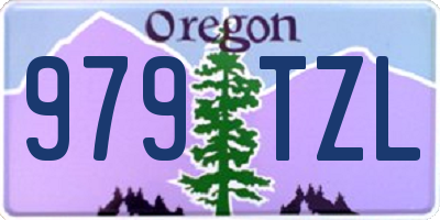 OR license plate 979TZL