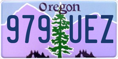 OR license plate 979UEZ