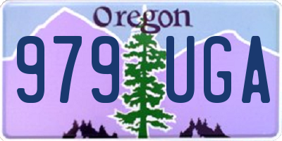 OR license plate 979UGA