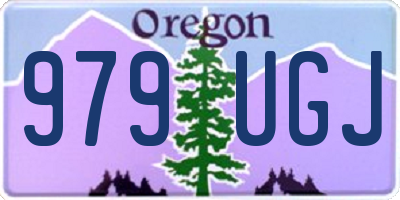 OR license plate 979UGJ