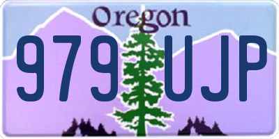 OR license plate 979UJP