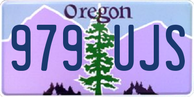 OR license plate 979UJS