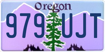 OR license plate 979UJT