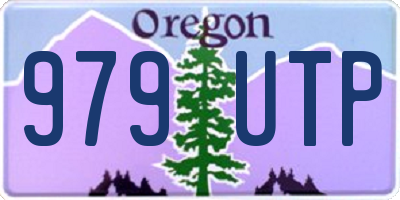 OR license plate 979UTP