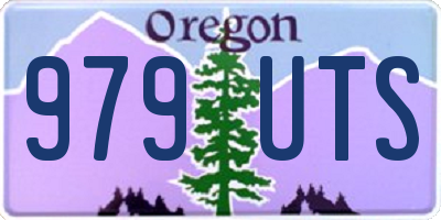 OR license plate 979UTS