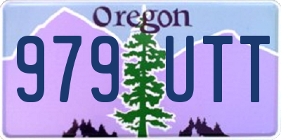 OR license plate 979UTT