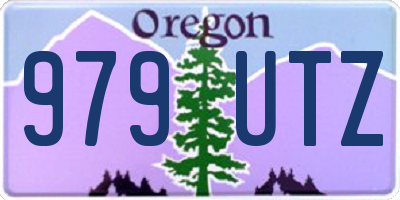 OR license plate 979UTZ