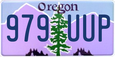 OR license plate 979UUP