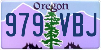 OR license plate 979VBJ