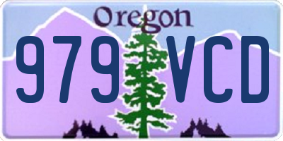 OR license plate 979VCD