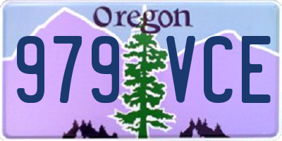 OR license plate 979VCE