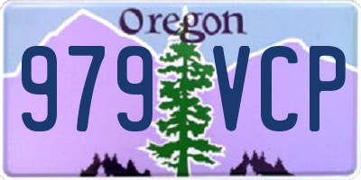 OR license plate 979VCP