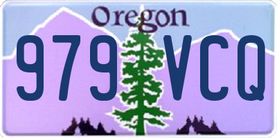 OR license plate 979VCQ