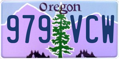 OR license plate 979VCW