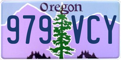 OR license plate 979VCY