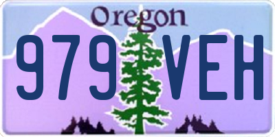 OR license plate 979VEH