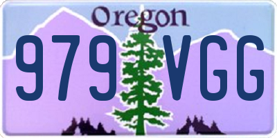 OR license plate 979VGG