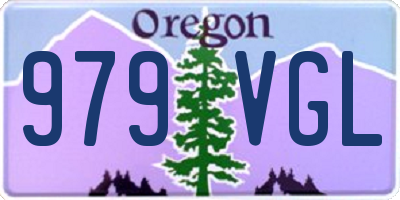 OR license plate 979VGL