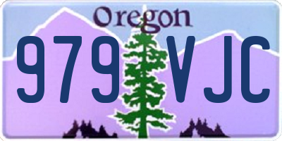 OR license plate 979VJC