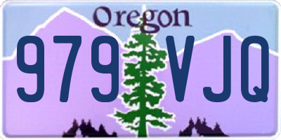 OR license plate 979VJQ