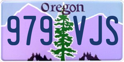 OR license plate 979VJS