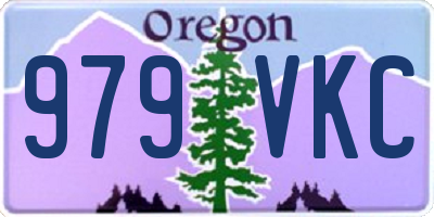 OR license plate 979VKC