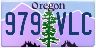 OR license plate 979VLC