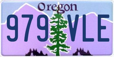 OR license plate 979VLE