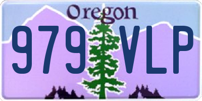 OR license plate 979VLP