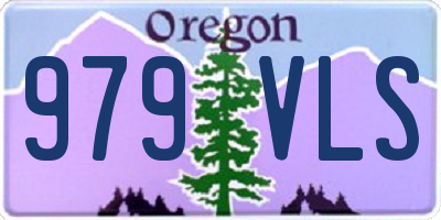 OR license plate 979VLS