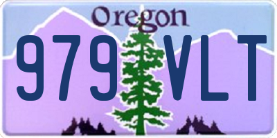 OR license plate 979VLT