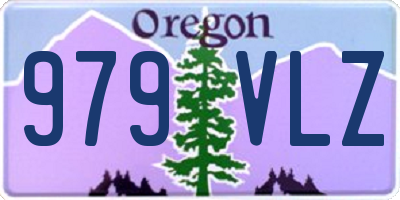 OR license plate 979VLZ