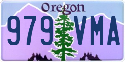 OR license plate 979VMA