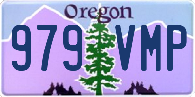 OR license plate 979VMP