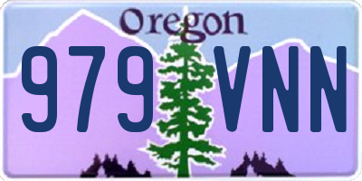 OR license plate 979VNN