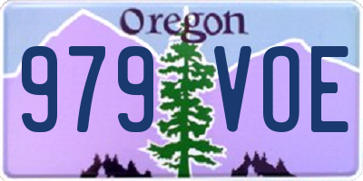 OR license plate 979VOE