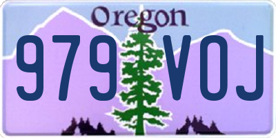 OR license plate 979VOJ