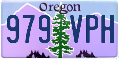 OR license plate 979VPH