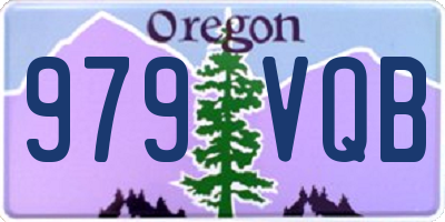 OR license plate 979VQB