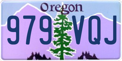 OR license plate 979VQJ