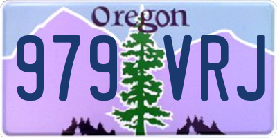 OR license plate 979VRJ