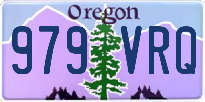 OR license plate 979VRQ