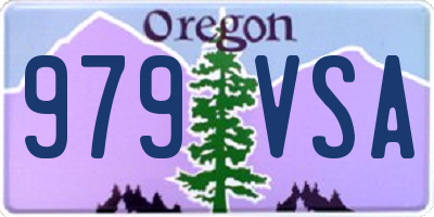 OR license plate 979VSA