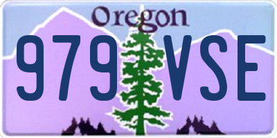 OR license plate 979VSE