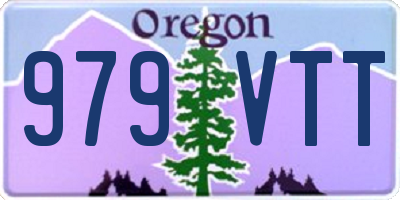 OR license plate 979VTT