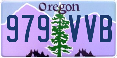 OR license plate 979VVB