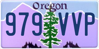 OR license plate 979VVP